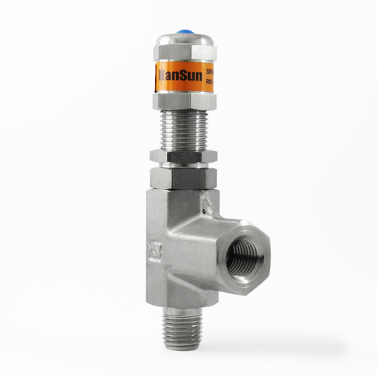 Válvula de Relevo (Alivio) 1/4" Macho-Hembra NPT Roscada