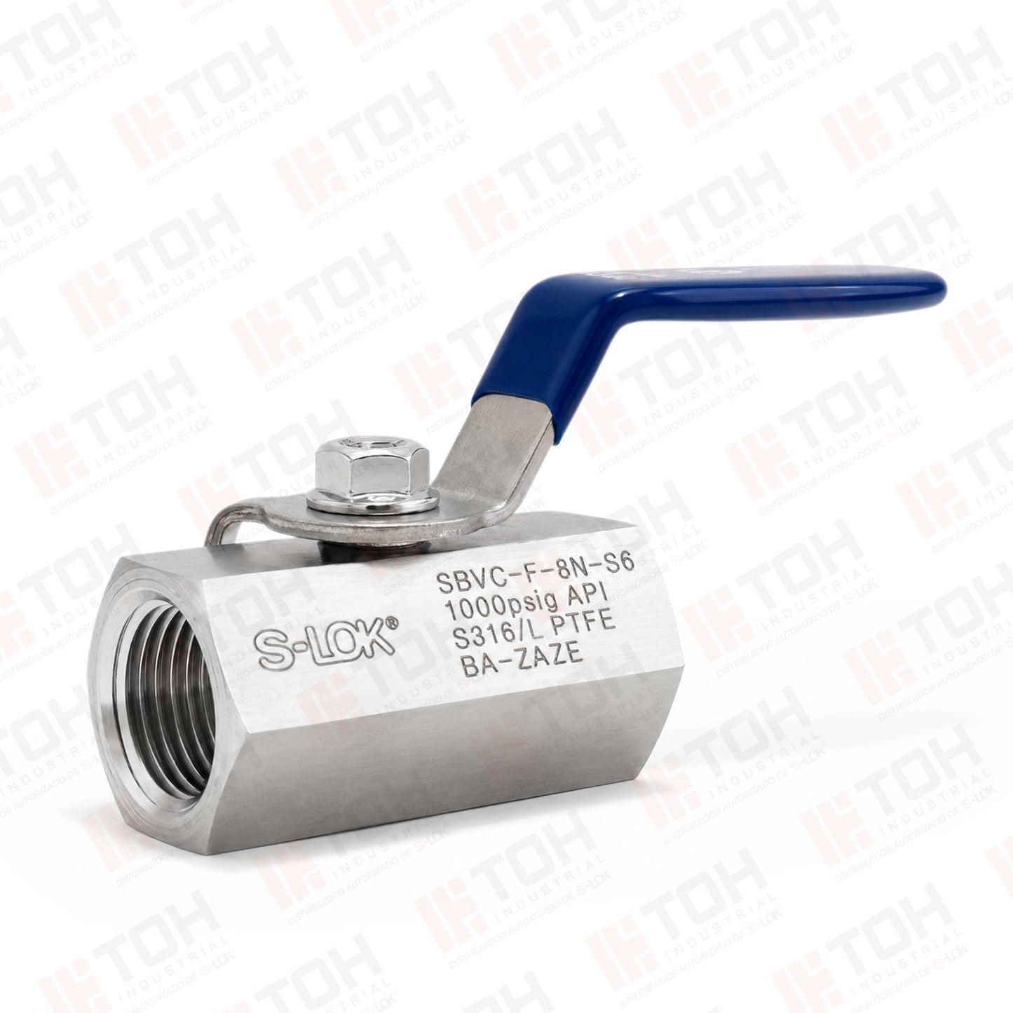 Válvula de Bola 1/2" NPT Roscada Hembra