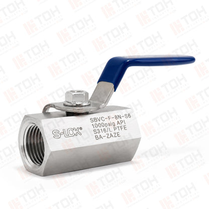 Válvula de Bola 1/2" NPT Roscada Hembra