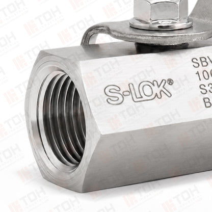 Válvula de Bola 1/2" NPT Roscada Hembra