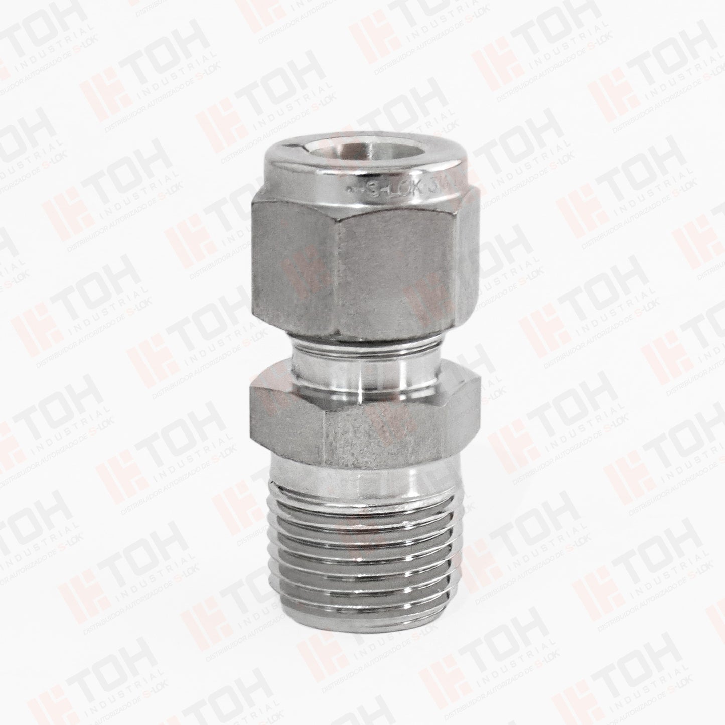 Racor Recto Macho 1/2" OD x 1/2" NPT