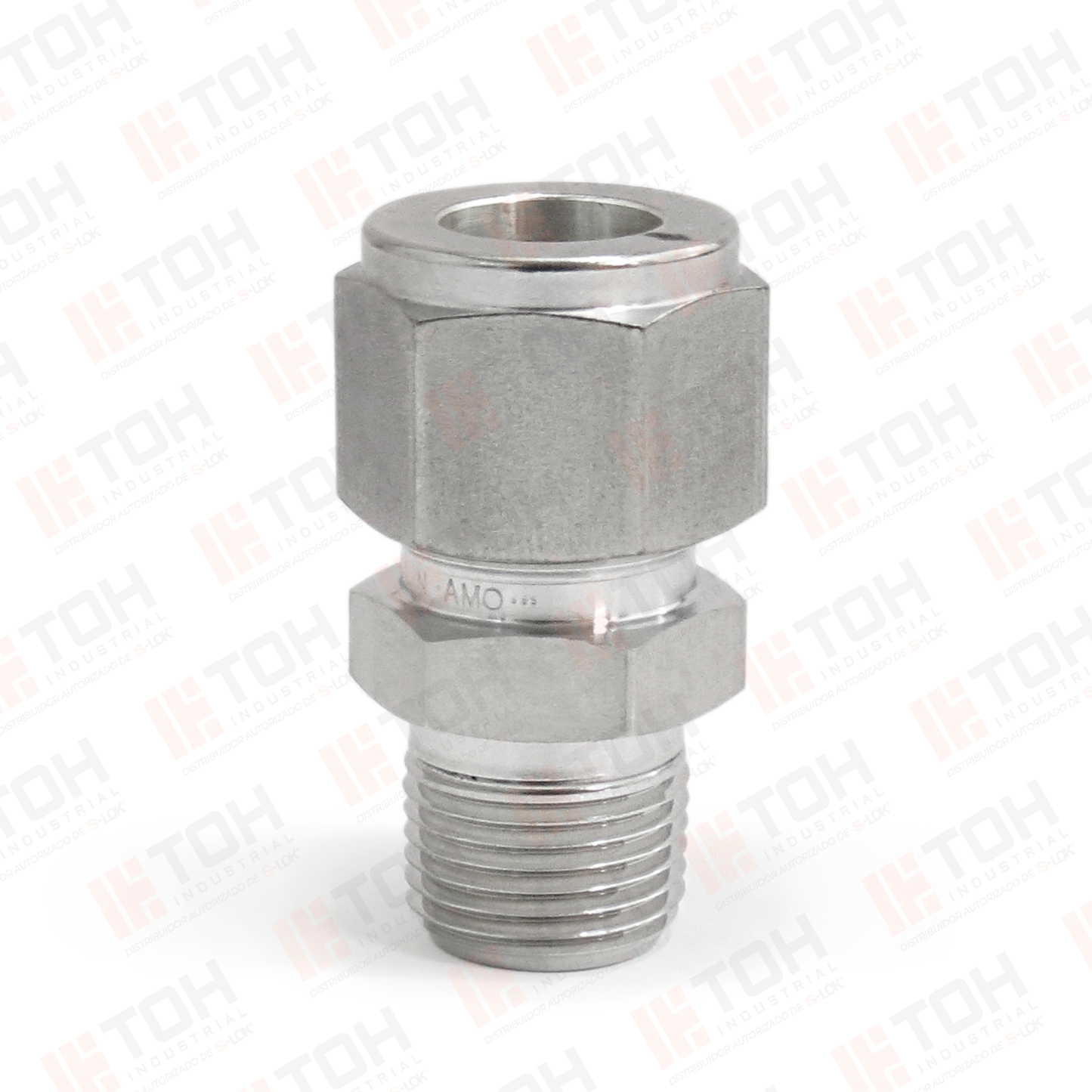Racor Recto Macho 3/8" OD x 1/4" NPT