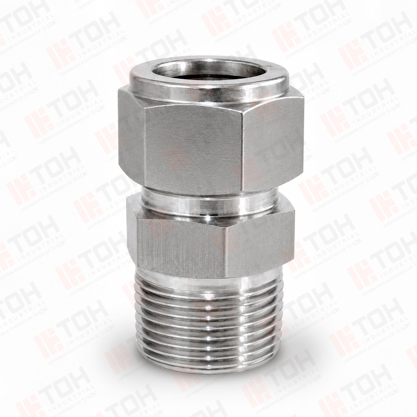 Racor Recto Macho 3/4" OD x 3/4" NPT