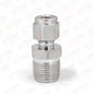 Racor Recto Macho 1/4" OD x 3/8" NPT