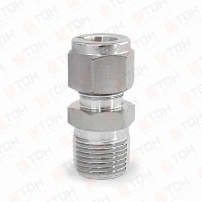 Racor Recto Macho 3/8" OD x 3/8" NPT