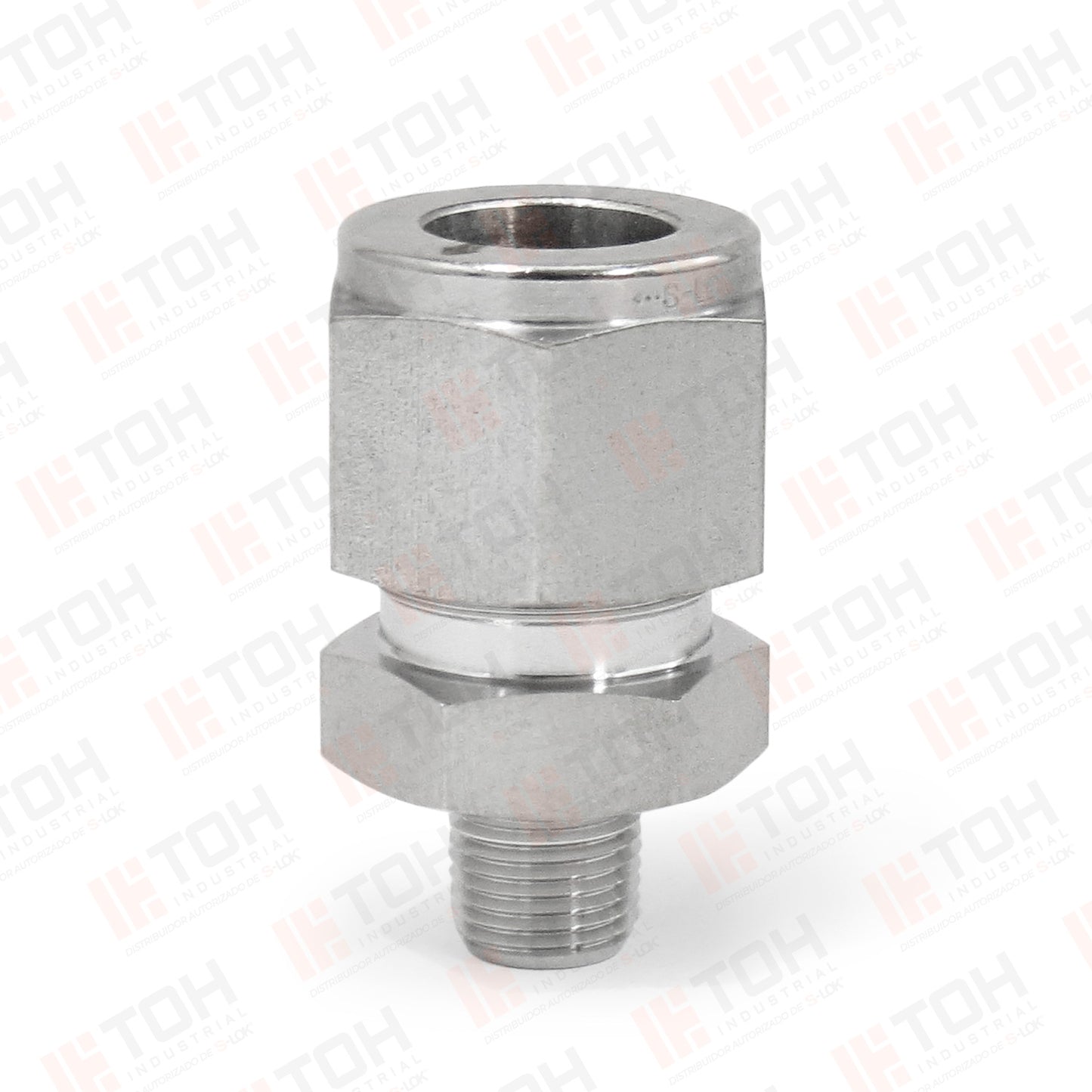 Racor Recto Macho 1/2" OD x 1/8" NPT
