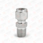 Racor Recto Macho 1/4" OD x 1/4" NPT