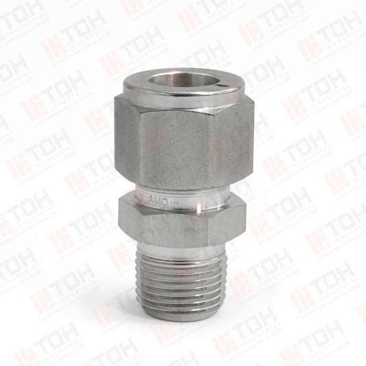 Racor Recto Macho 1/2" OD x 1/4" NPT