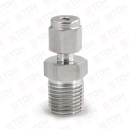 Racor Recto Macho 1/8" OD x 1/4" NPT