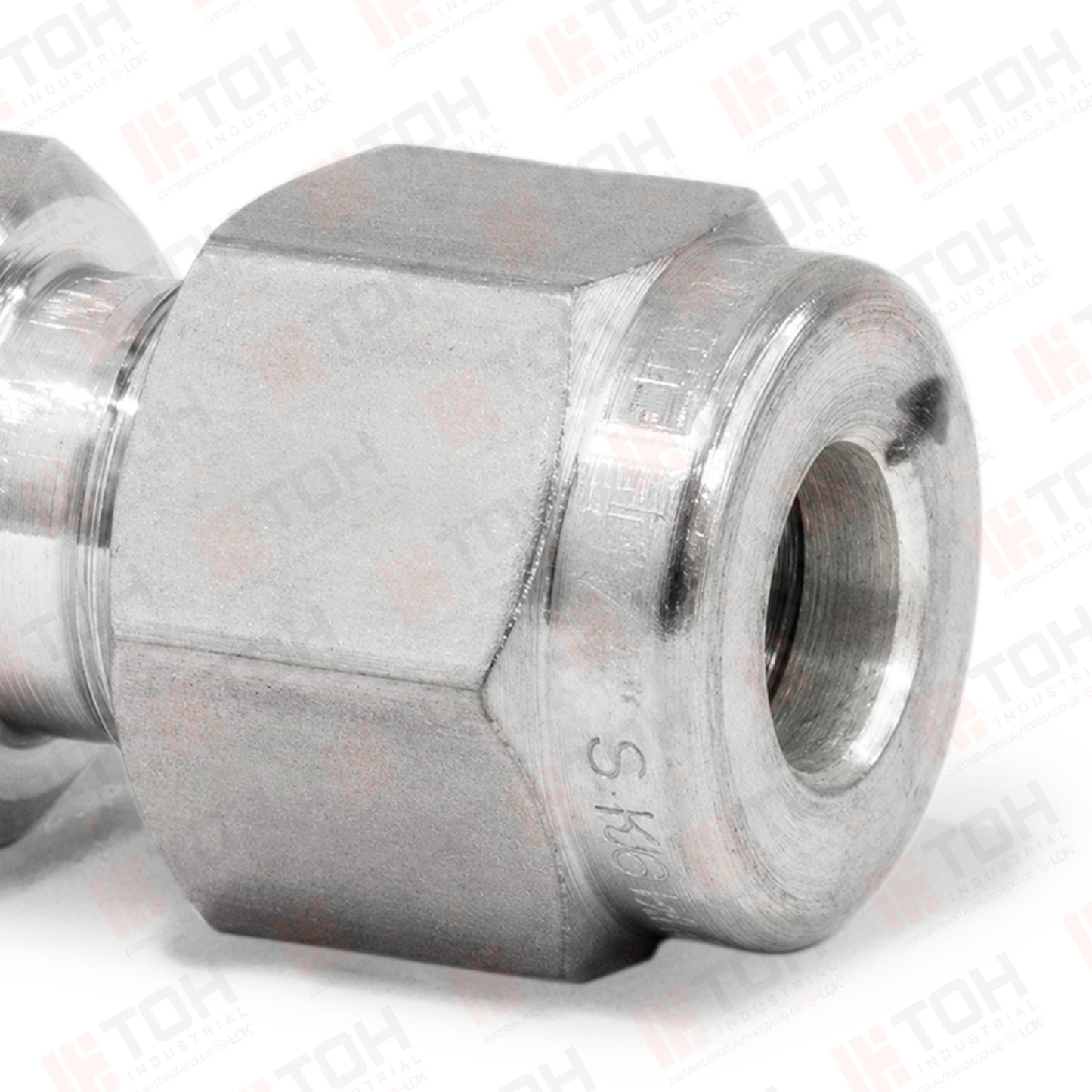 Racor Recto Macho 1/4" OD x 1/8" NPT
