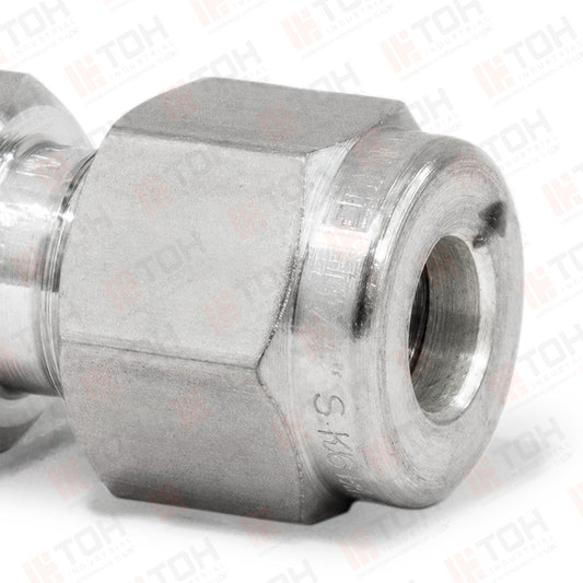 Racor Recto Macho 1/4" OD x 1/8" NPT
