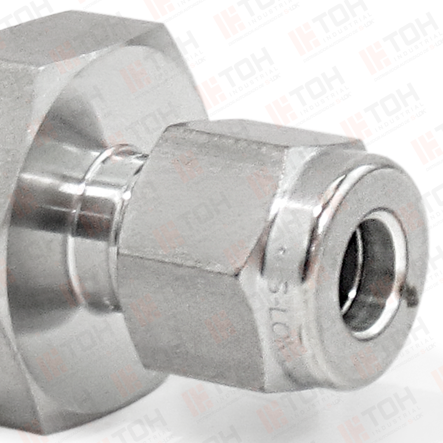 Racor Recto Macho 1/4" OD x 1/2" NPT