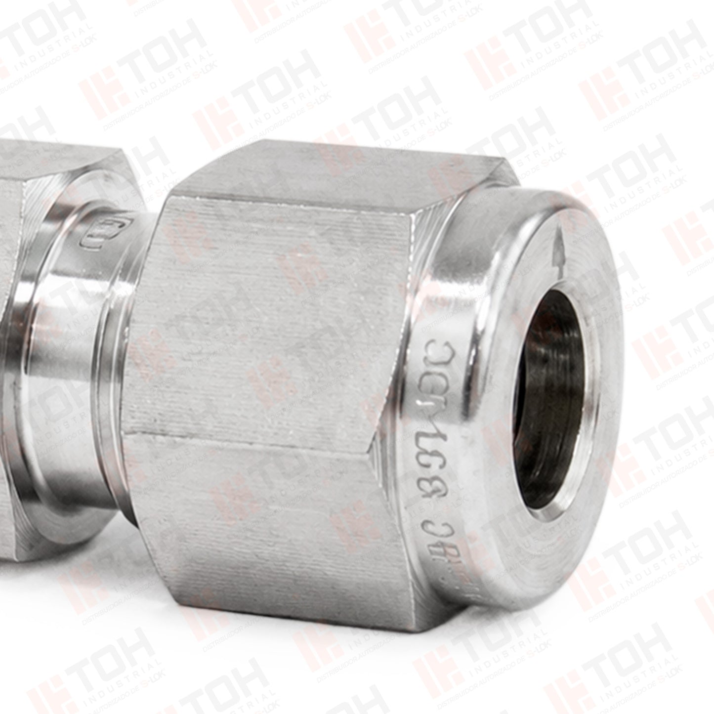 Racor Recto Macho 1/4" OD x 1/4" NPT
