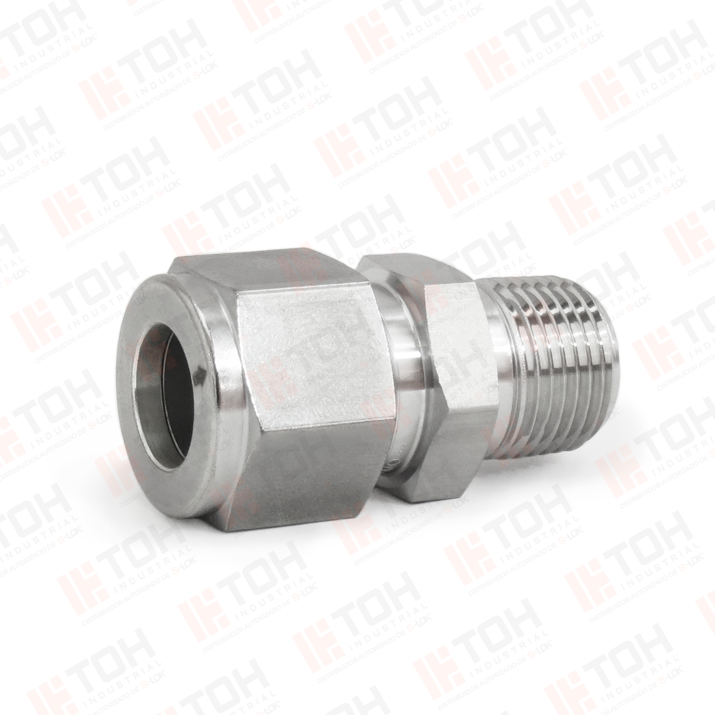 Racor Recto Macho 3/8" OD x 1/4" NPT