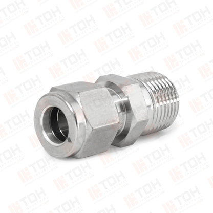 Racor Recto Macho 3/8" OD x 3/8" NPT