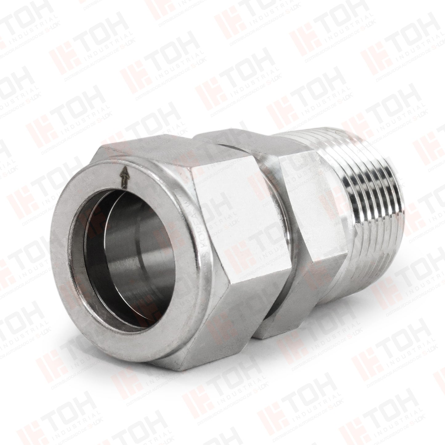 Racor Recto Macho 3/4" OD x 3/4" NPT