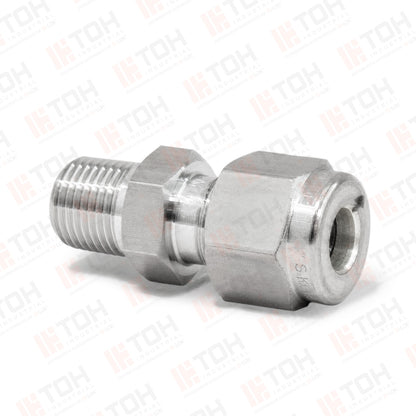 Racor Recto Macho 1/4" OD x 1/8" NPT