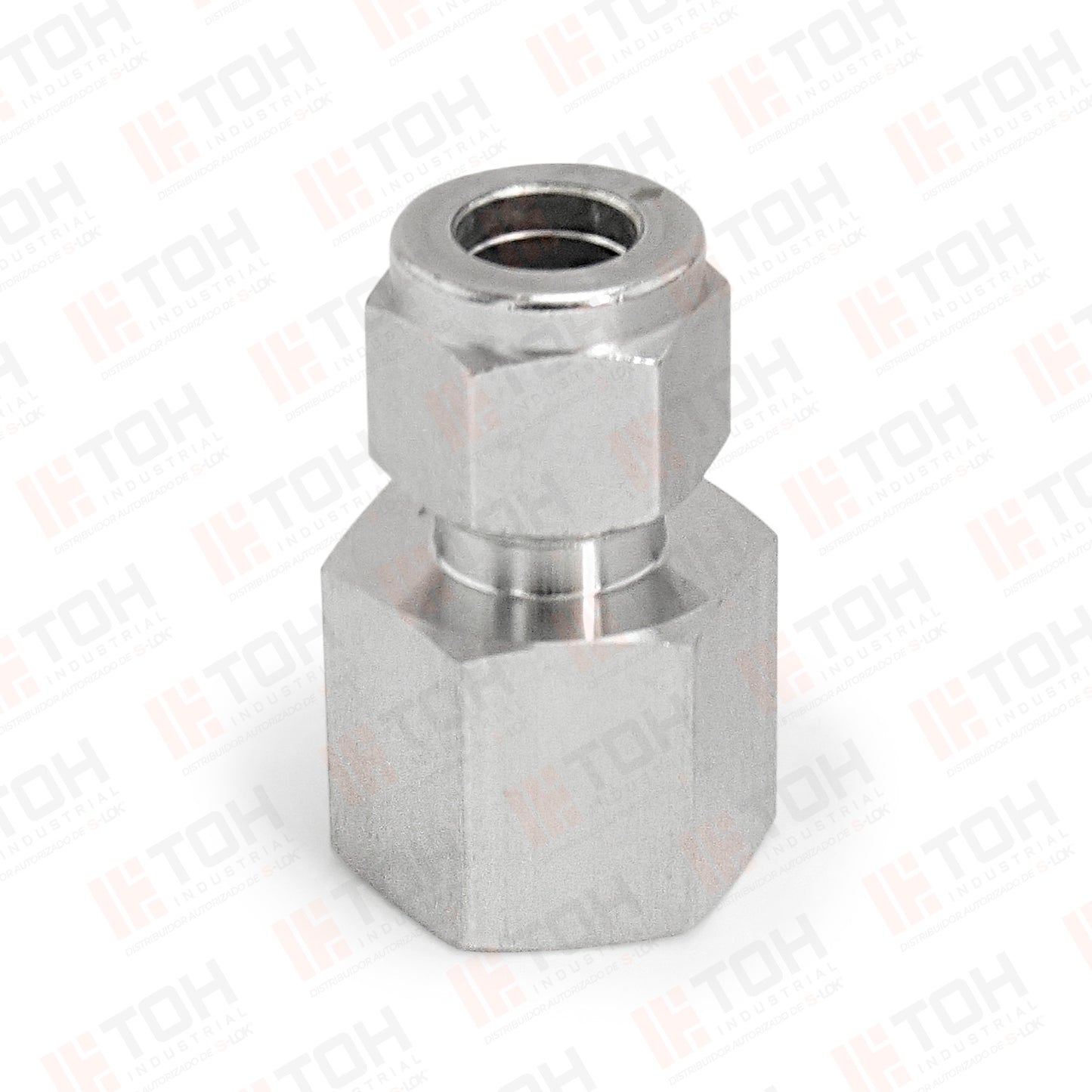 Racor Recto Hembra 3/8" OD x 3/8" NPT