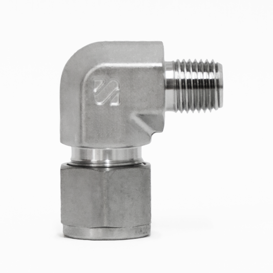 Racor Codo Macho 1/2" OD X 1/4" NPT