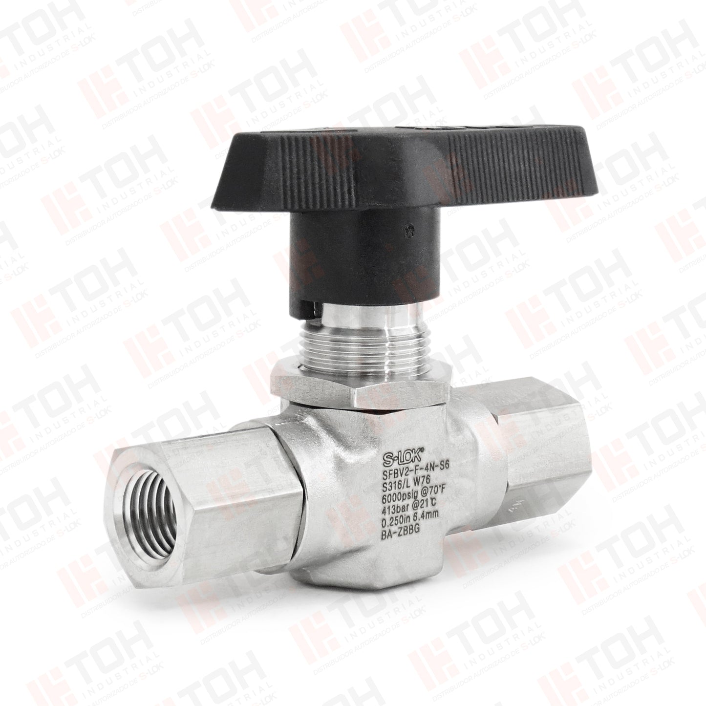 Válvula Bola 1/4" NPT (6000 PSI)
