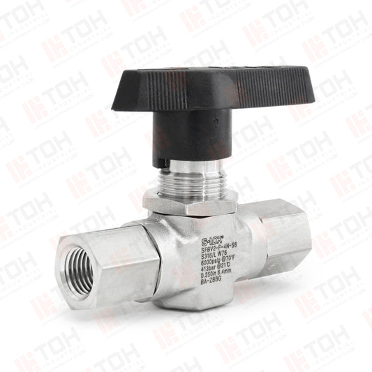 Válvula Bola 1/4" NPT (6000 PSI)