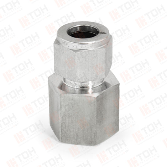 Racor Recto Hembra 1/2" OD x 1/4" NPT