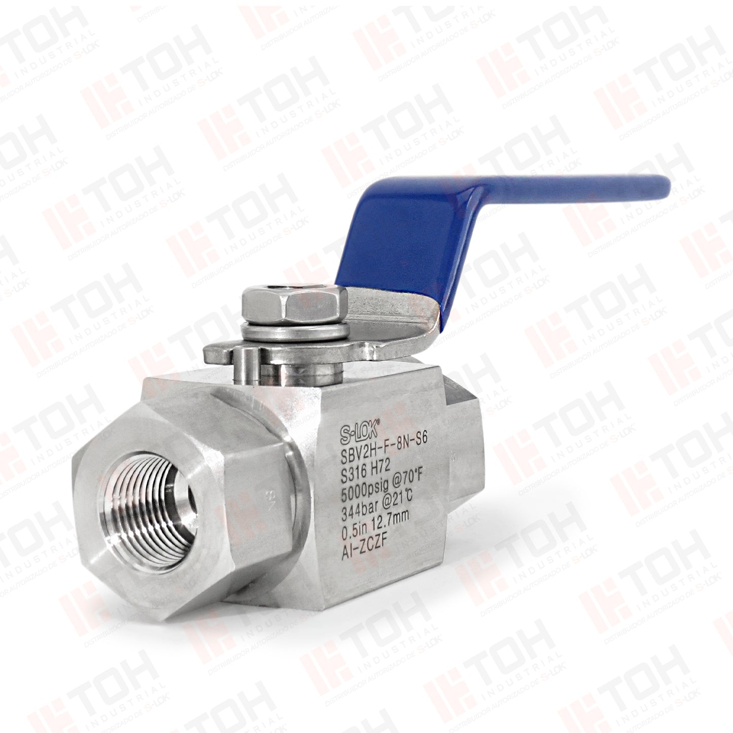 Válvula de Bola 1/2" NPT Roscada Hembra