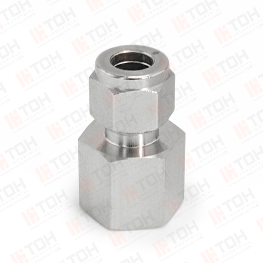 Racor Recto Hembra 3/8" OD x 1/4" NPT