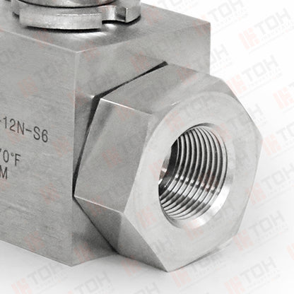 Válvula Bola (DIN) 3/4" NPT Roscada Hembra