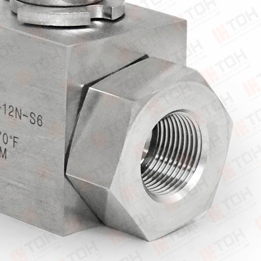 Válvula Bola (DIN) 3/4" NPT Roscada Hembra