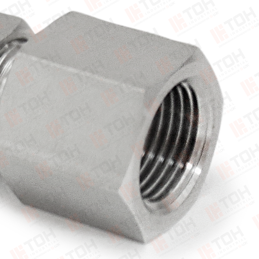 Racor Recto Hembra 3/8" OD x 1/4" NPT