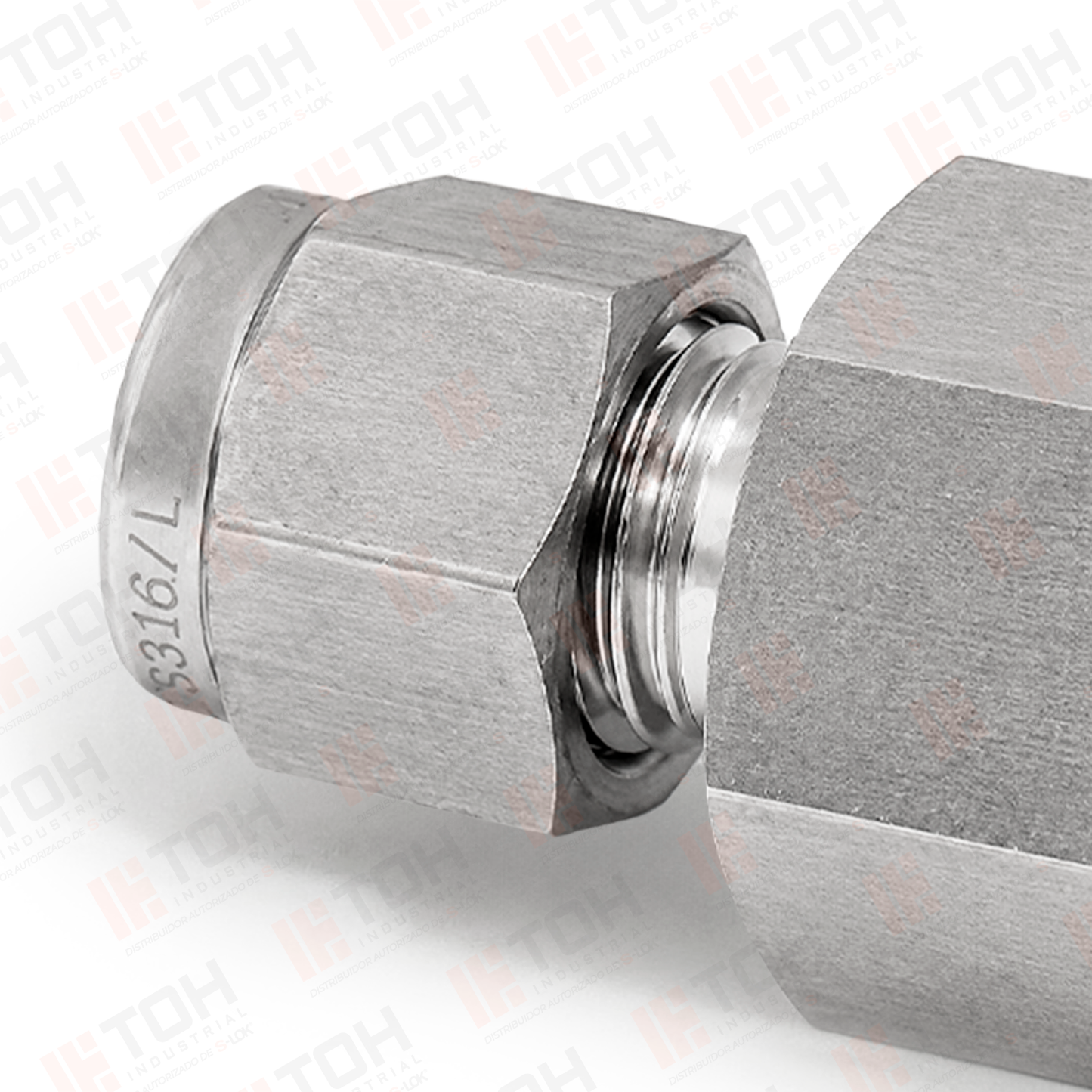 Racor Recto Hembra 1/4" OD x 1/8" NPT