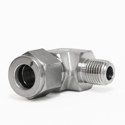 Racor Codo Macho 1/2" OD X 1/4" NPT