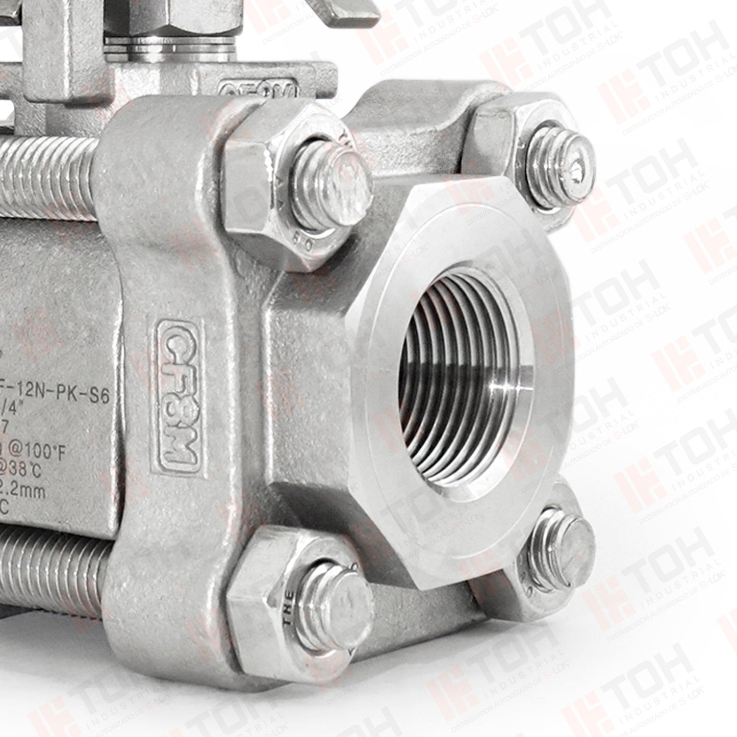 Válvula de Bola 3/4" NPT Roscada Hembra