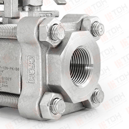 Válvula de Bola 3/4" NPT Roscada Hembra