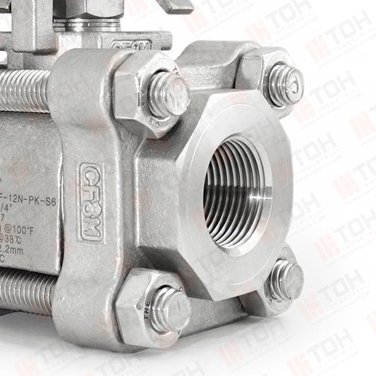 Válvula de Bola 3/4" NPT Roscada Hembra