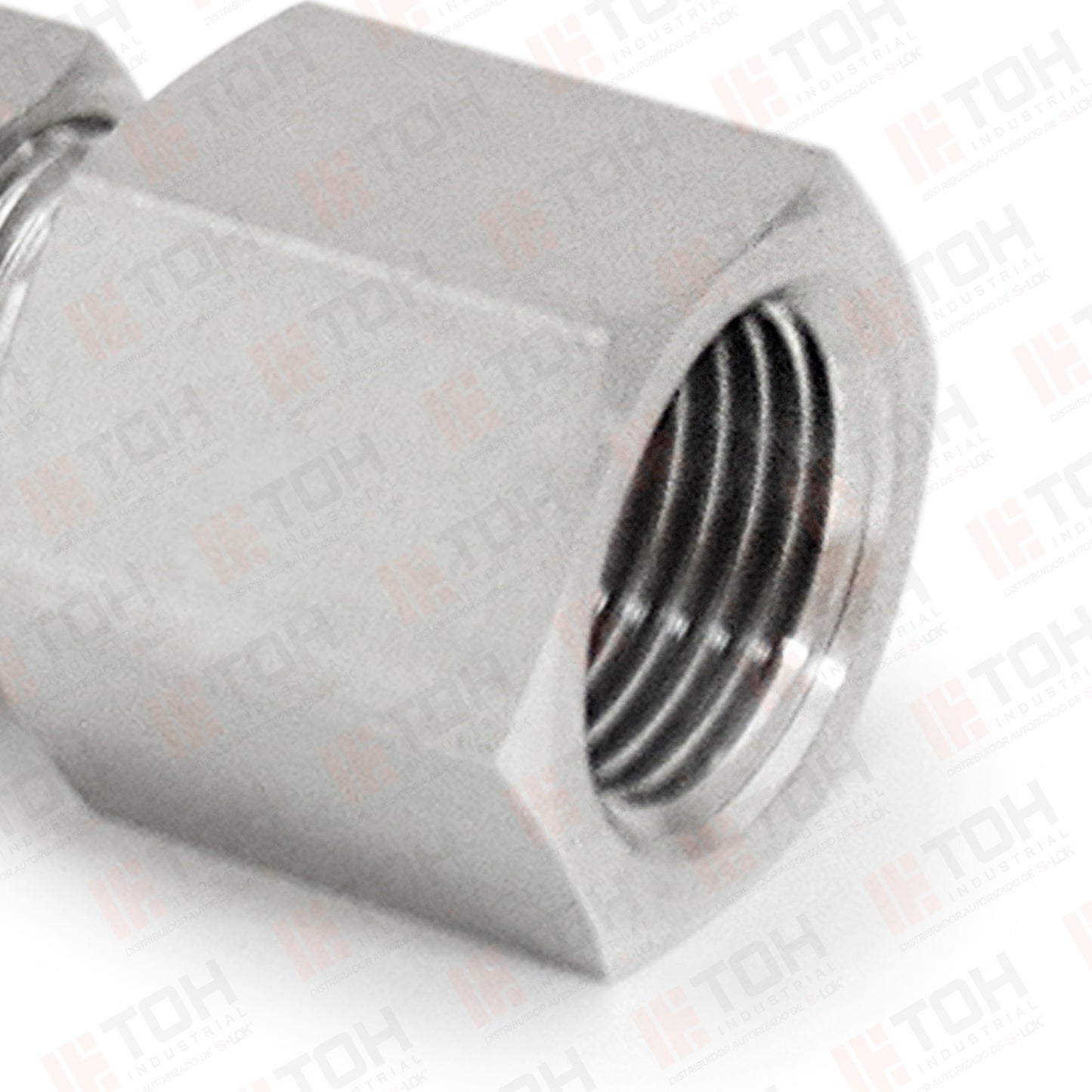 Racor Recto Hembra 3/8" OD x 3/8" NPT
