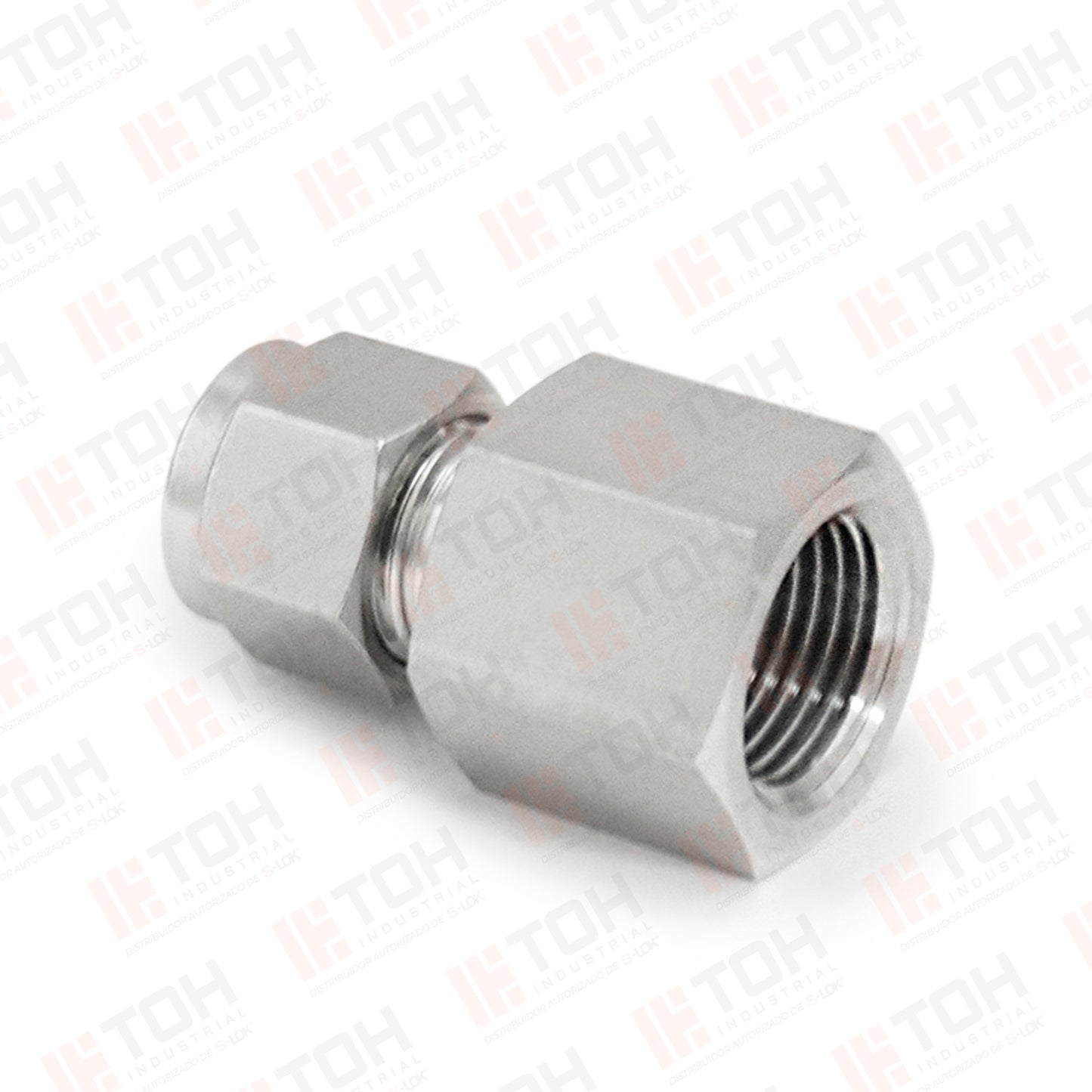 Racor Recto Hembra 3/8" OD x 3/8" NPT