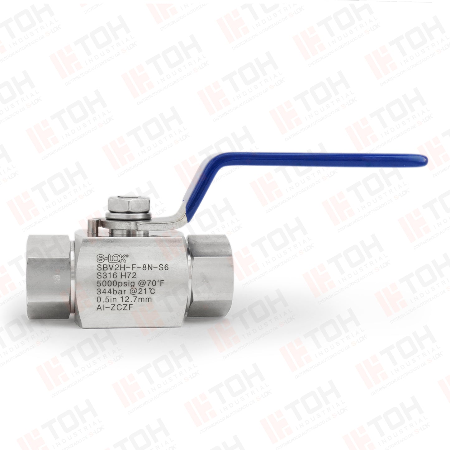 Válvula de Bola 1/2" NPT Roscada Hembra