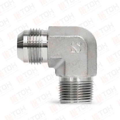 Adaptador Codo 90° Macho 3/4" x 3/4" NPT Macho