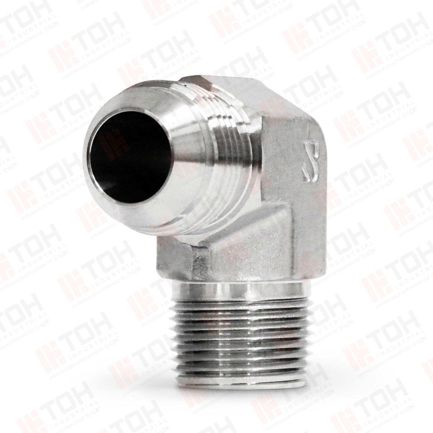 Adaptador Codo 90° Macho 3/4" x 3/4" NPT Macho