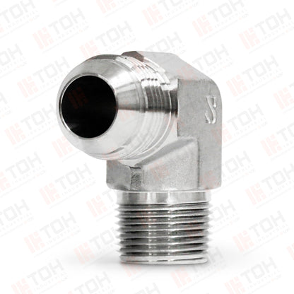 Adaptador Codo 90° Macho 3/4" x 3/4" NPT Macho
