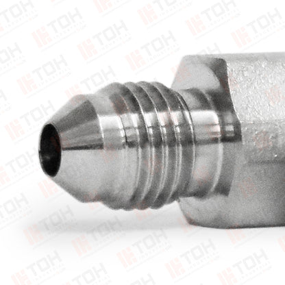 Adaptador Codo 90° Macho 1/4" x 1/4" NPT Macho