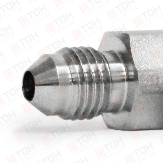 Adaptador Codo 90° Macho 1/4" x 1/4" NPT Macho