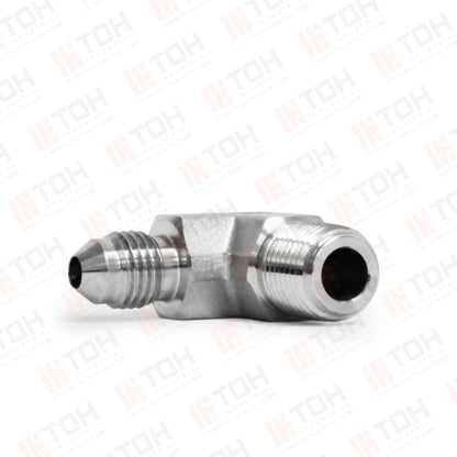 Adaptador Codo 90° Macho 1/4" x 1/4" NPT Macho