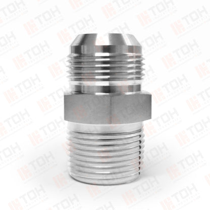 Adaptador Recto 1" Flared 37°-JIC x 1" NPT Macho Roscado
