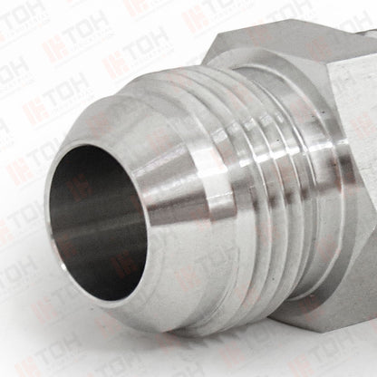 Adaptador Recto 3/4" Flared 37°-JIC x 3/4" NPT Macho Roscado