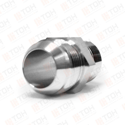 Adaptador Recto 1" Flared 37°-JIC x 1" NPT Macho Roscado