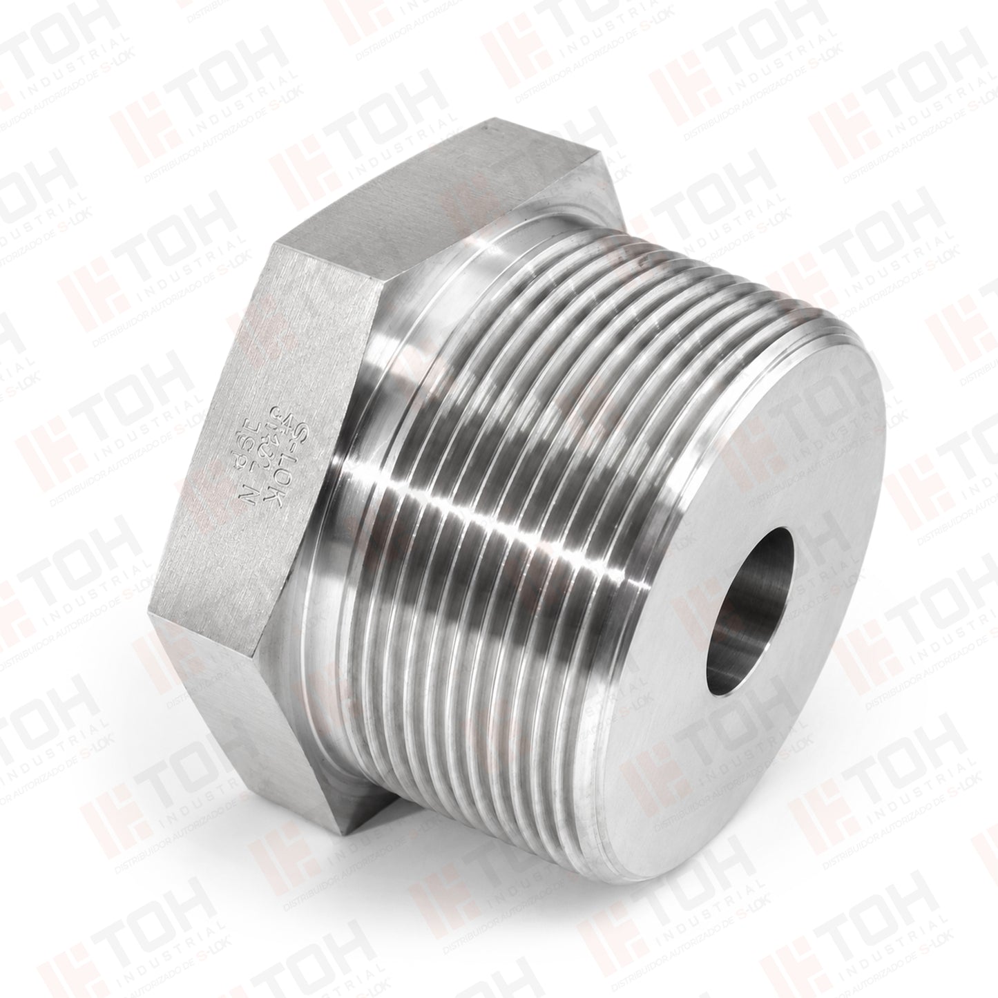 Reduccion Bushing 2" NPT x 1/2" NPT