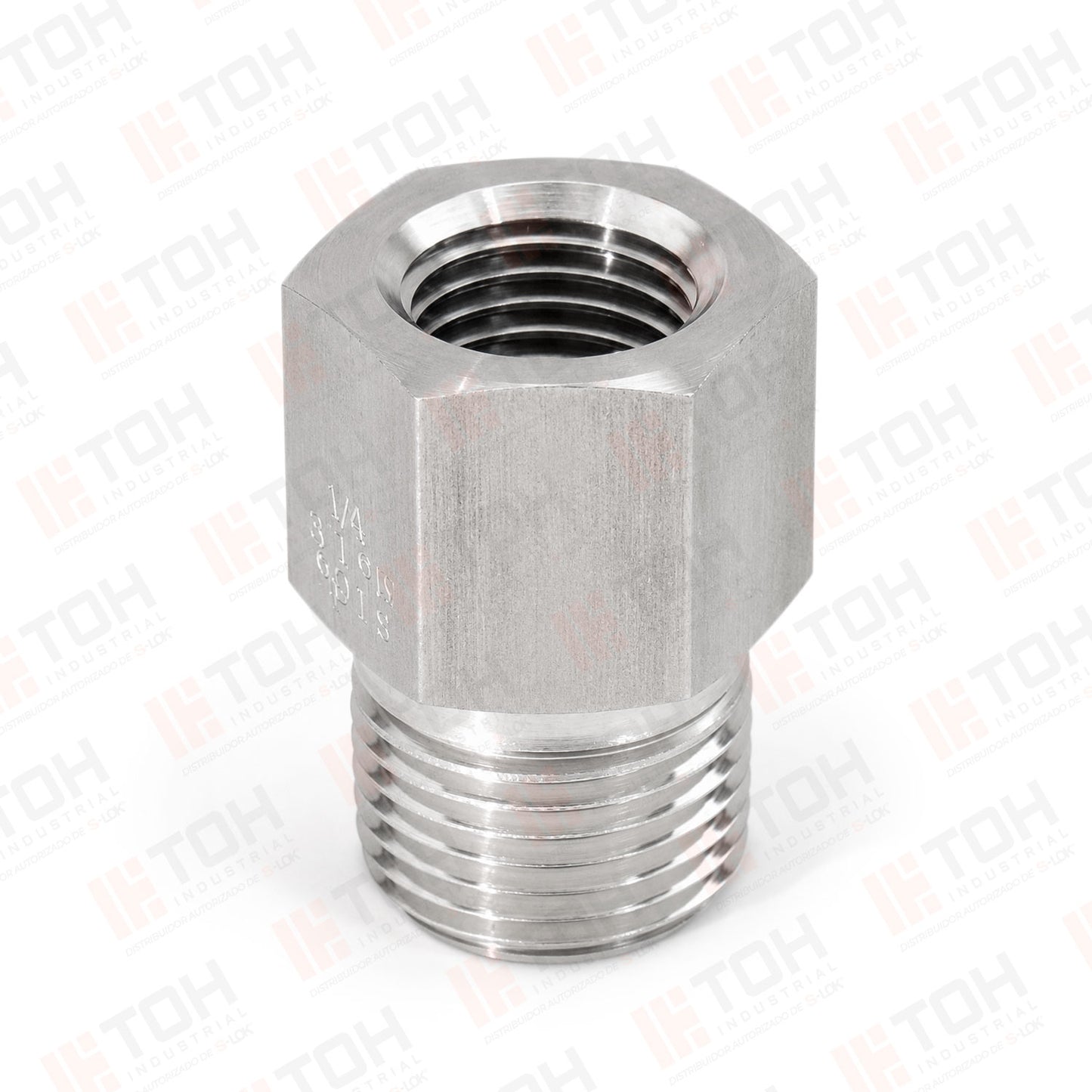Reducción Bushing 3/8" NPT x 1/4" NPT